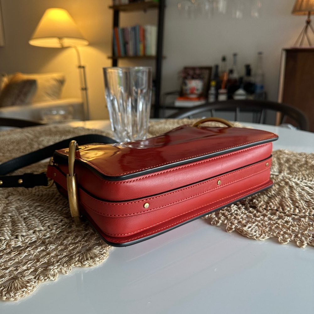 Chloè Roy Patent Leather Crossbody Bag - Picture 2 of 7